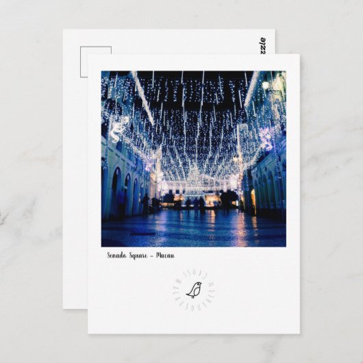 Carte Postale Senado Carré à Noël (Devant / Derrière)