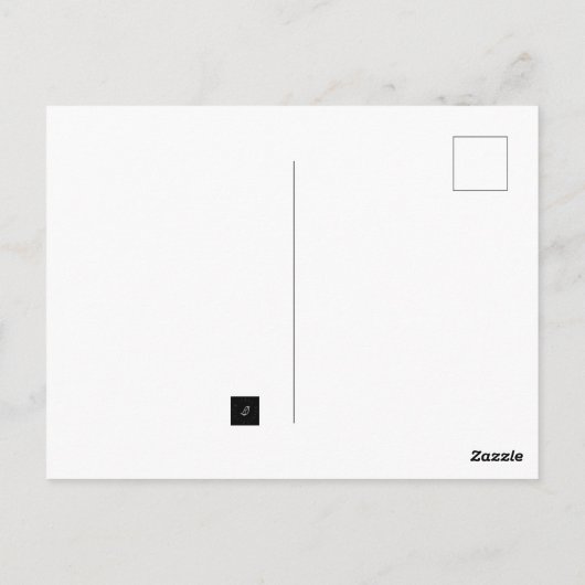 Carte Postale Senado Carré à Noël (Dos)