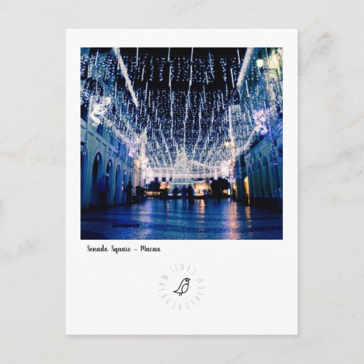 Carte Postale Senado Carré à Noël (Devant)