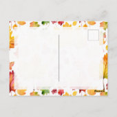 Carte Postale Sending You Autumn Blessings (Dos)