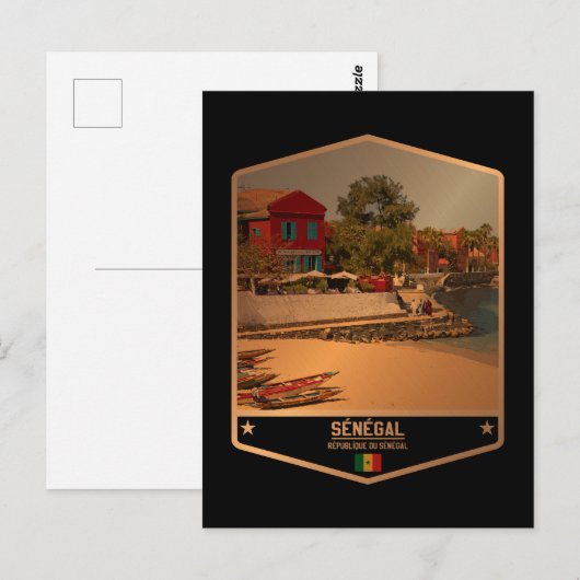 Carte Postale Sénégal (Devant / Derrière)