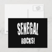 Carte Postale Sénégal Rocks ! (Devant / Derrière)
