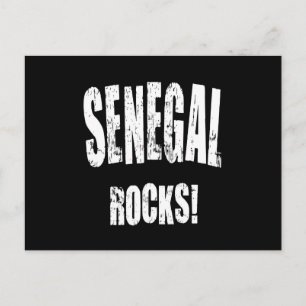 Carte Postale Sénégal Rocks !