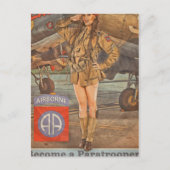 Carte Postale S'Engager Dans Le 82e Commandement Aérien (Devant)