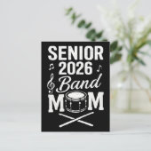 Carte Postale Senior 2026 Band Mom (Debout devant)