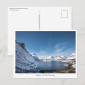 Carte Postale Senja Norvège (Devant / Derrière)