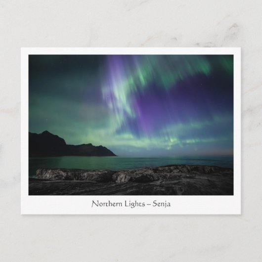 Carte Postale Senja, Norvège du Nord (Devant)