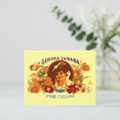 CARTE POSTALE SENORA CUBANA (Debout devant)