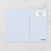 Carte Postale Sens du chocolat (Dos)