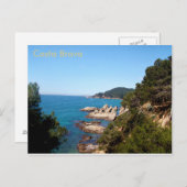 Carte Postale Sensation de Costa Brava (Devant / Derrière)
