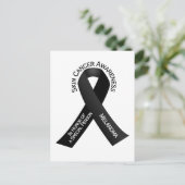 Carte Postale Sensibilisation au cancer de la peau (Debout devant)