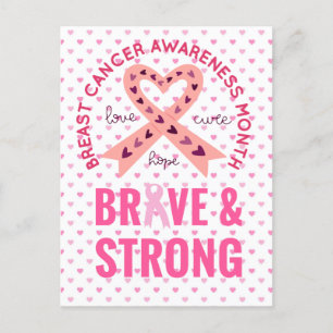 Carte Postale Sensibilisation au cancer du sein