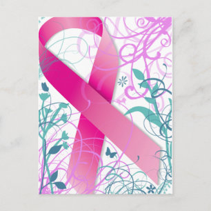 Carte postale Sensibilisation au cancer du sein