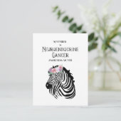 Carte postale Sensibilisation au cancer neuroendoc (Debout devant)