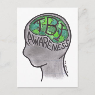 Carte Postale Sensibilisation aux TBI
