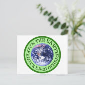 Carte Postale Sensibilisation de l'environnement (Debout devant)