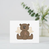 Carte Postale sensibilisation sur l'autisme (Debout devant)