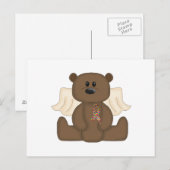 Carte Postale sensibilisation sur l'autisme (Devant / Derrière)