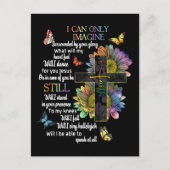 Carte Postale Sensibilisation sur l'autisme Je Ne Peux Imaginer  (Devant)