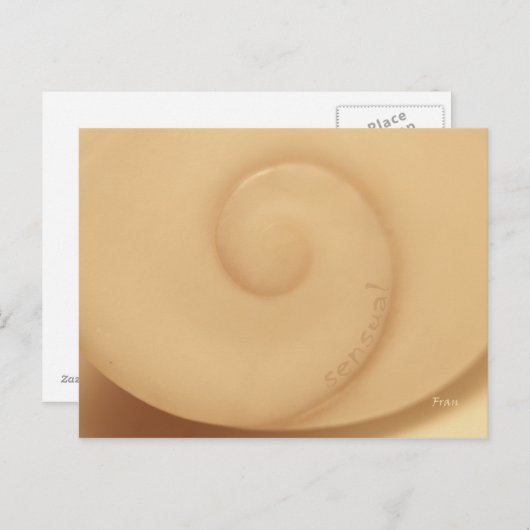 Carte Postale sensuel (Devant / Derrière)