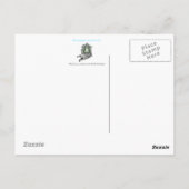 Carte Postale Sentez le café (Dos)