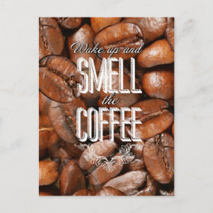 Carte Postale Sentez le café