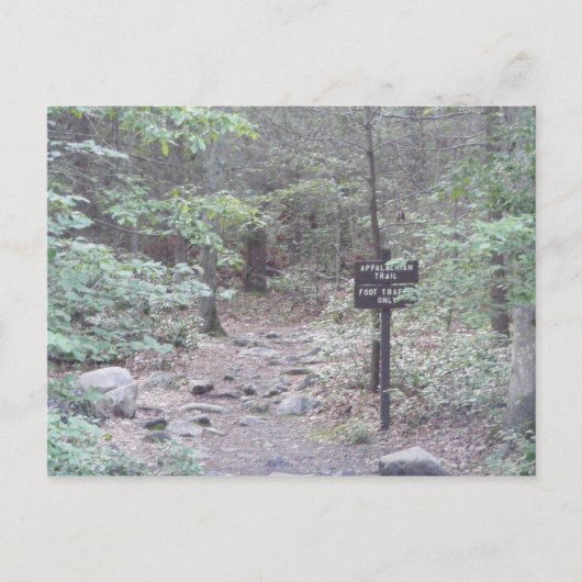 Carte Postale sentier appalachien pennsylvanie-du-sud (Devant)