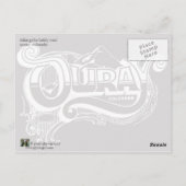 Carte Postale sentier balnéaire (Dos)