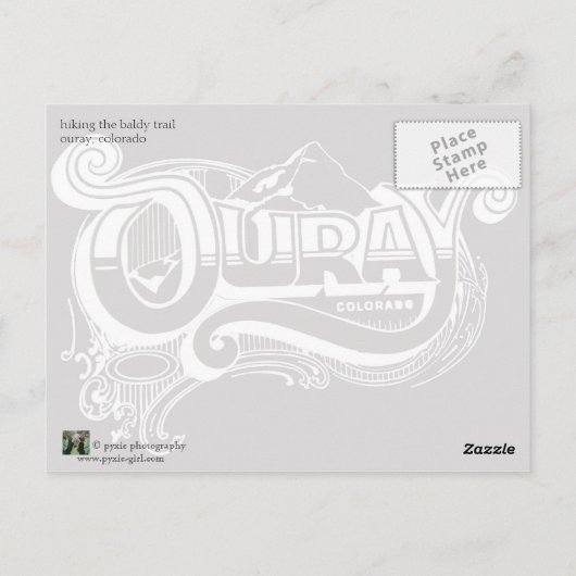 Carte Postale sentier balnéaire (Dos)