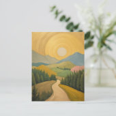 Carte Postale Sentier de l'Horizon Doré (Debout devant)