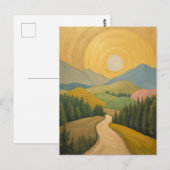 Carte Postale Sentier de l'Horizon Doré (Devant / Derrière)