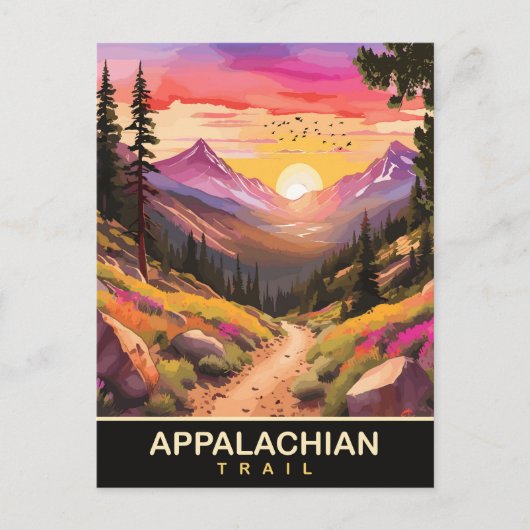 Carte Postale sentier des Appalaches (Devant)