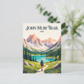 Carte Postale Sentier John Muir USA (Debout devant)