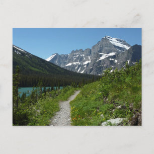 Carte Postale Sentier Josephine Lake avec le mont Guild à Glacie