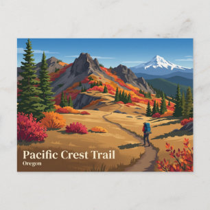 Carte Postale Sentier Pacific Crest Oregon