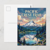 Carte Postale Sentier Pacific Crest USA (Devant / Derrière)