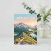 Carte Postale Sentier Pacific Crest USA (Debout devant)