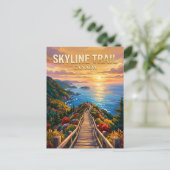 Carte Postale Sentier Skyline Canada (Debout devant)