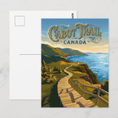 Carte Postale Sentier Skyline Canada (Devant / Derrière)