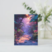 Carte Postale Sentier tropical hawaïen (Debout devant)