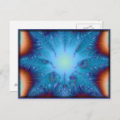 Carte Postale Sentiment bleu (Devant / Derrière)