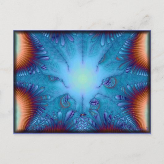 Carte Postale Sentiment bleu (Devant)