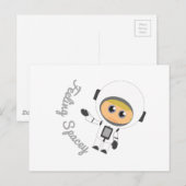 Carte Postale Sentiment d'espace (Devant / Derrière)