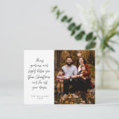 Carte Postale Sentimental, Joyeux Noël, Photo de famille (Debout devant)