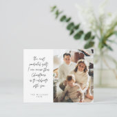 Carte Postale Sentimental, Joyeux Noël, Photo de famille (Debout devant)