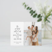 Carte Postale Sentimental, Joyeux Noël, Photo de famille (Debout devant)