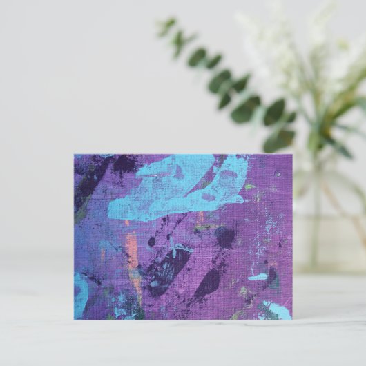 Carte Postale Sentiments Abstraits (Debout devant)