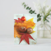 Carte Postale Sentiments d'automne (Debout devant)