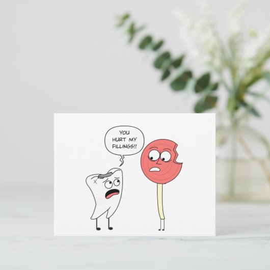 Carte postale Sentiments de mal (Debout devant)