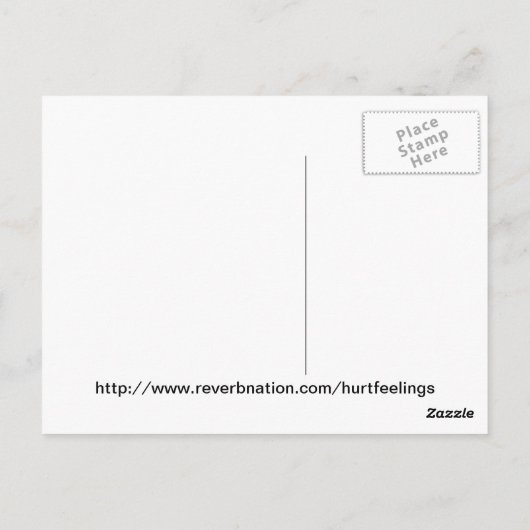 Carte postale Sentiments de mal (Dos)